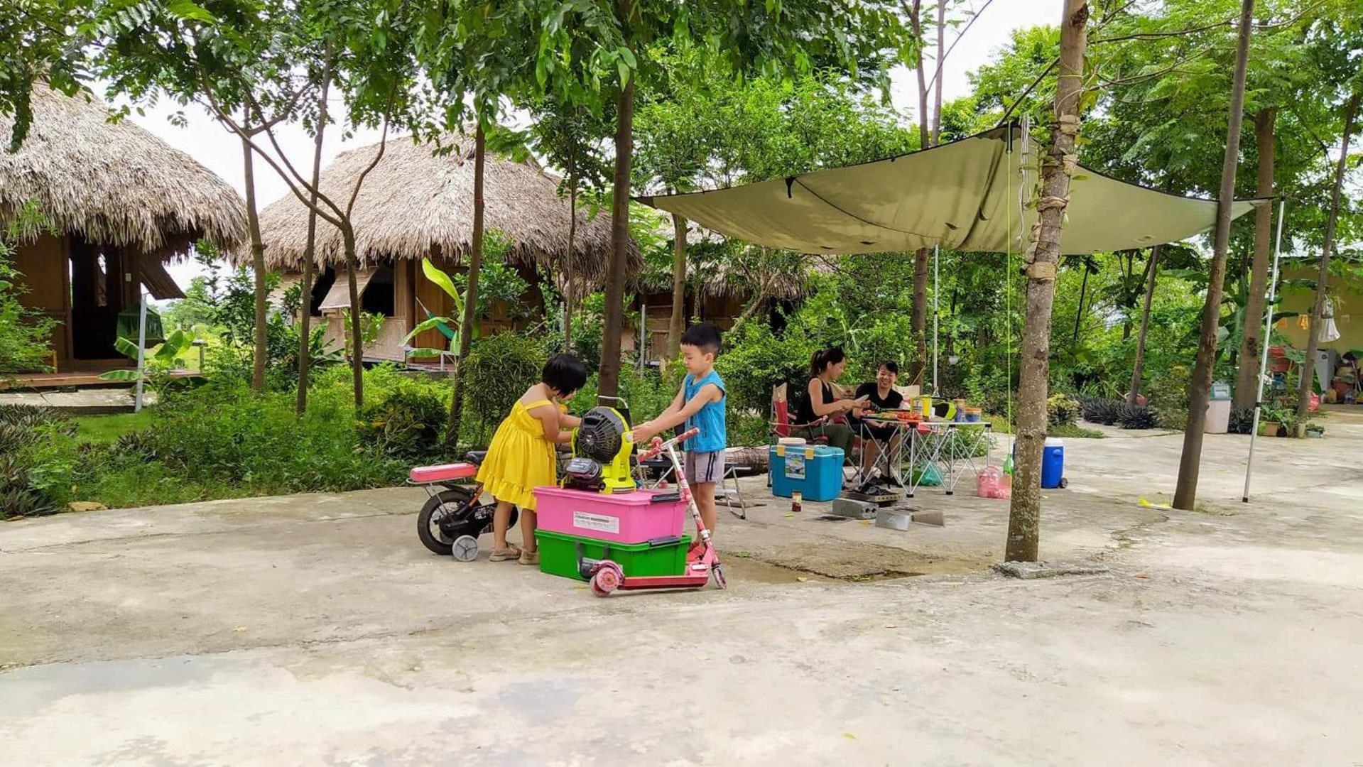 Cuc Phuong Bungalow Nho Quan Exterior photo